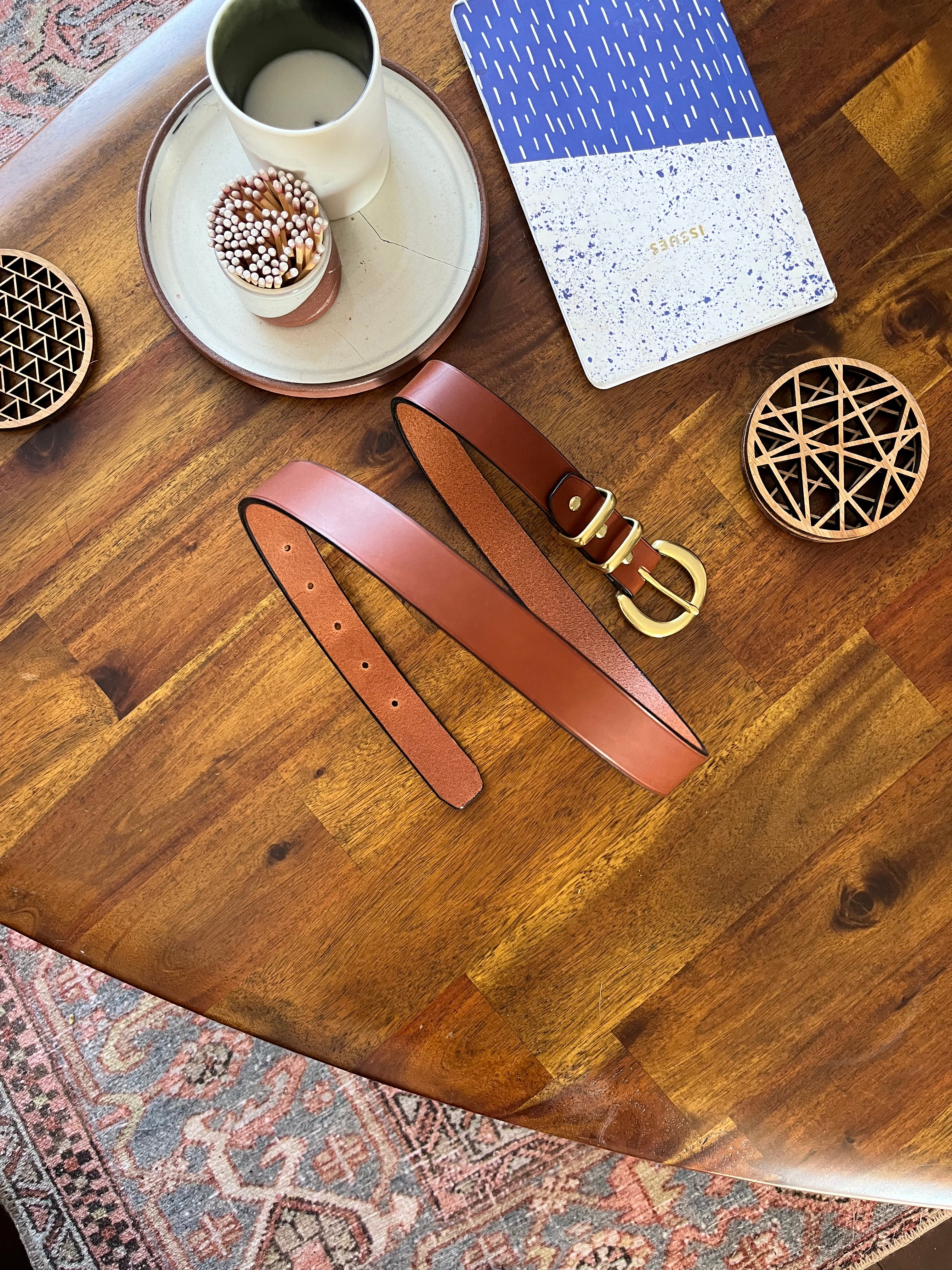 1" Leather Belt