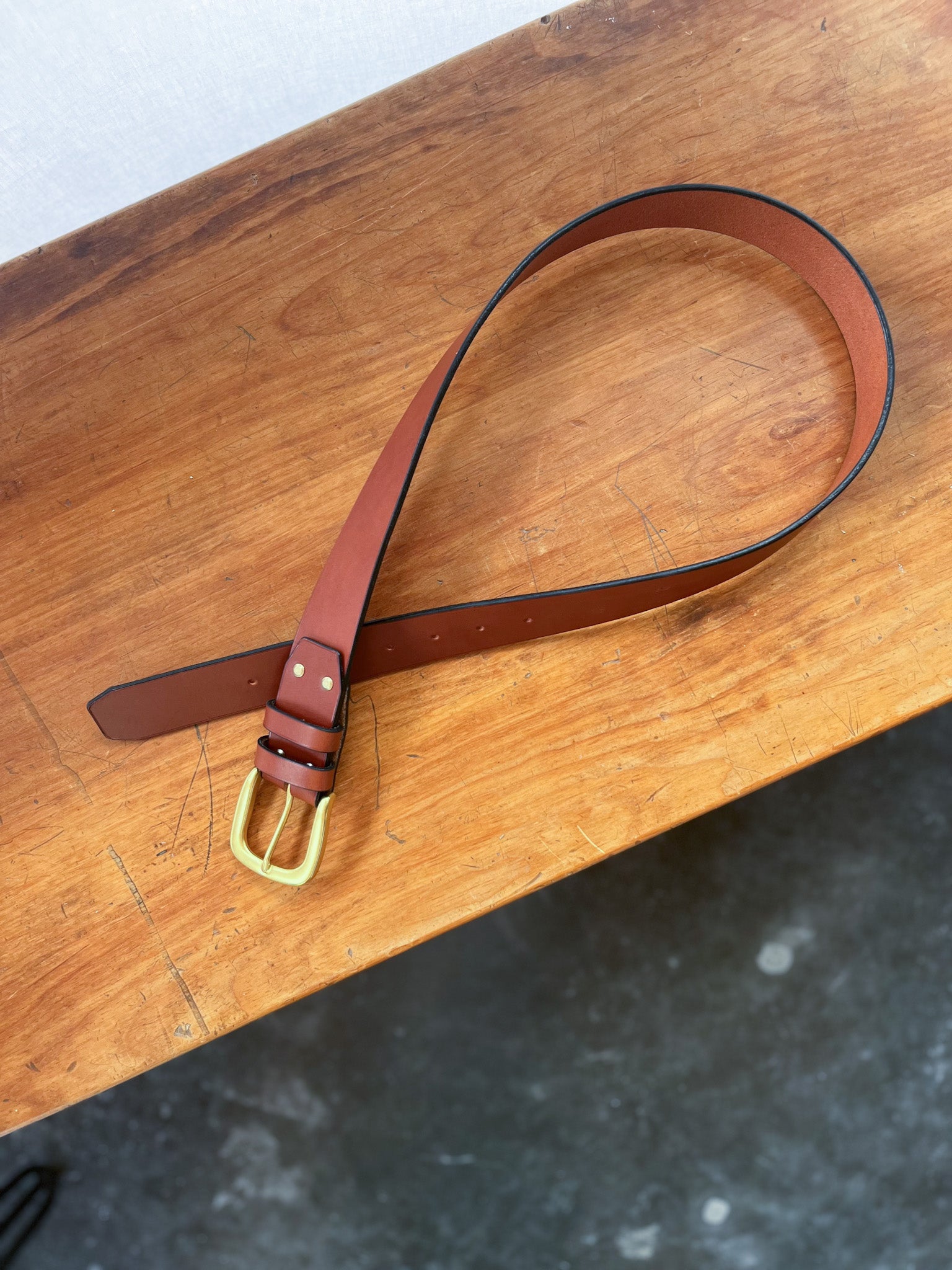 1.5" Leather Belt